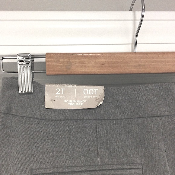 NWT Chico’s So Slimming Trouser in Gray - Picture 7 of 8